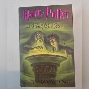 Harry Potter and the Half-Blood Prince First Edition book with errors